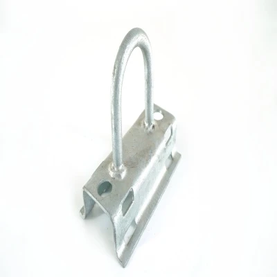 DIST ACCTOR IES Galvanized Steel Raj Hlau Ncej Bracket / Galvanized Steel Ib Ncej Chaw Tsim Tshuaj