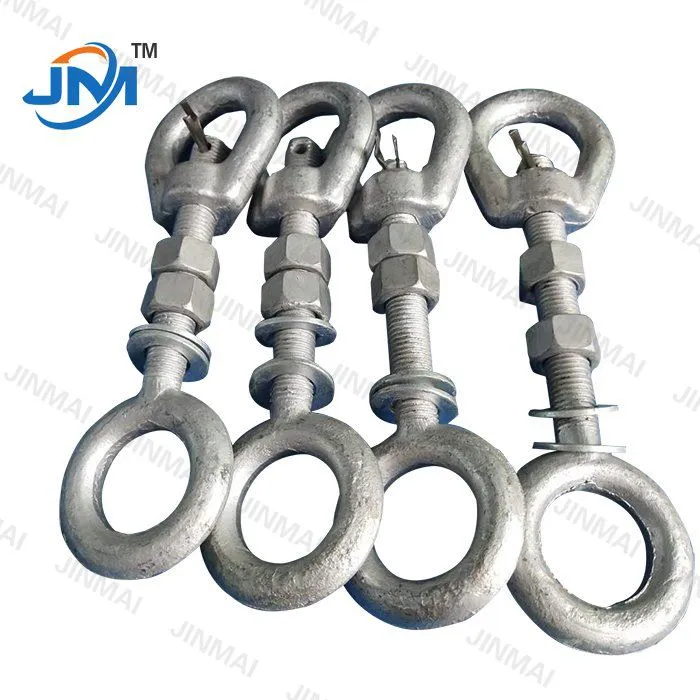 Kub-dip Galvanized Qhov muag Hook