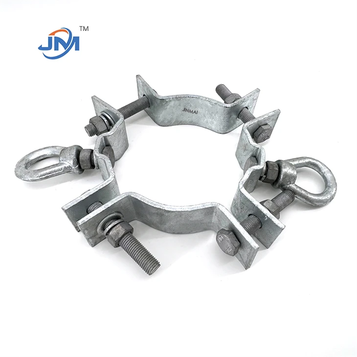 Kub Dip Galvanized Ncej Band Mounting Clamp