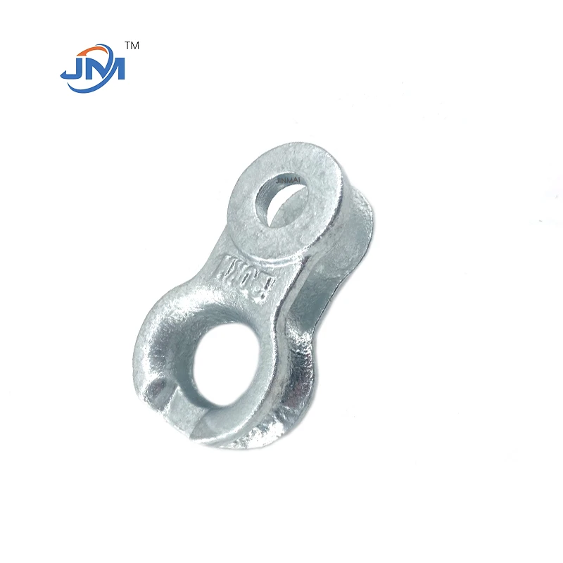 Kub dip galvanized thimble clevis rau tuag kawg