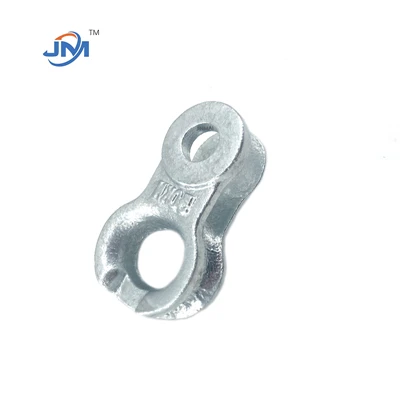 Kub dip galvanized thimble clevis rau tuag kawg
