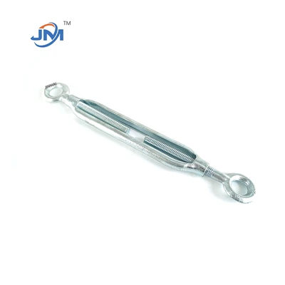 Kev faib lub cev turnbuckle bolts kub dip galvanized / Electro galvanized